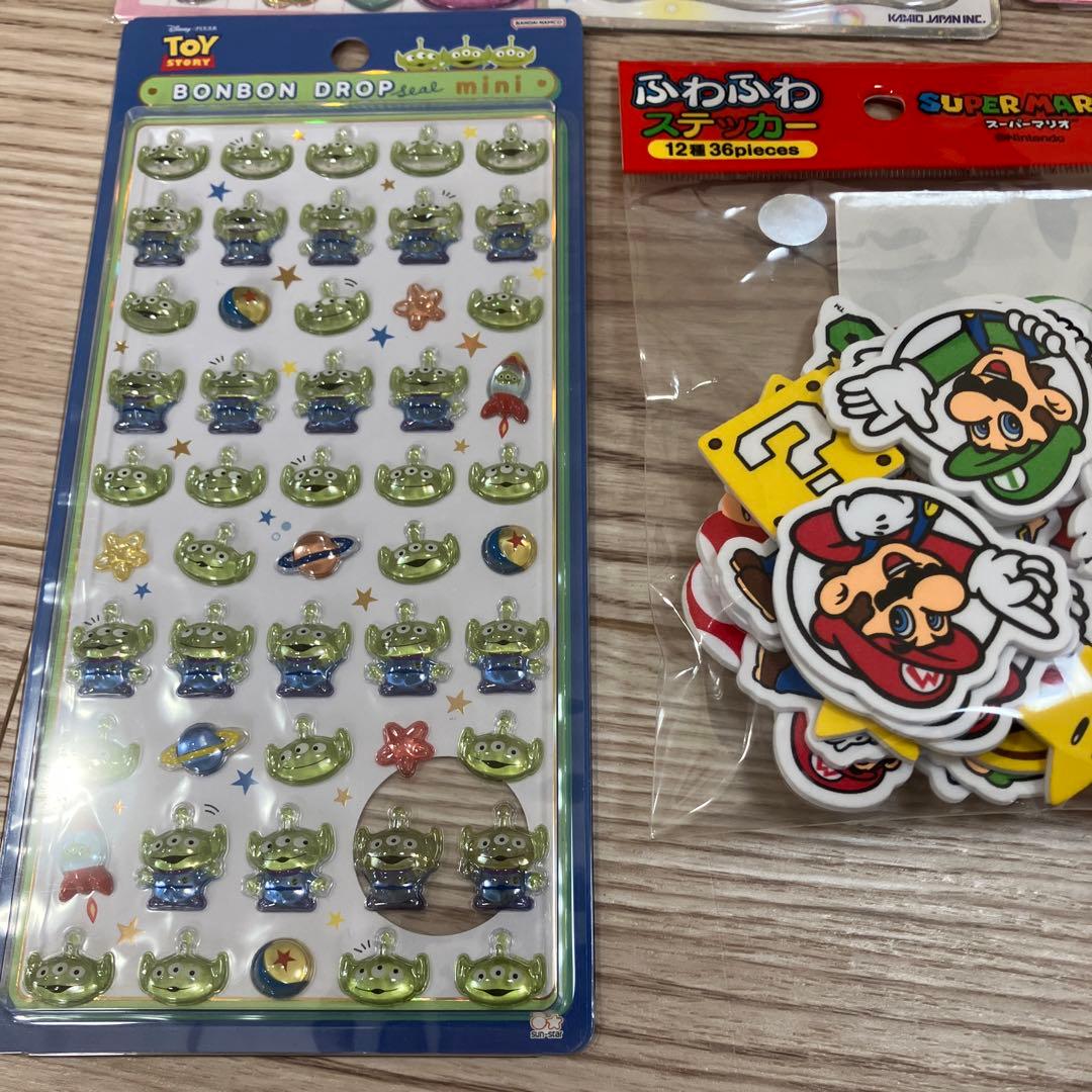 まとめ売り シール 8点セット　引退