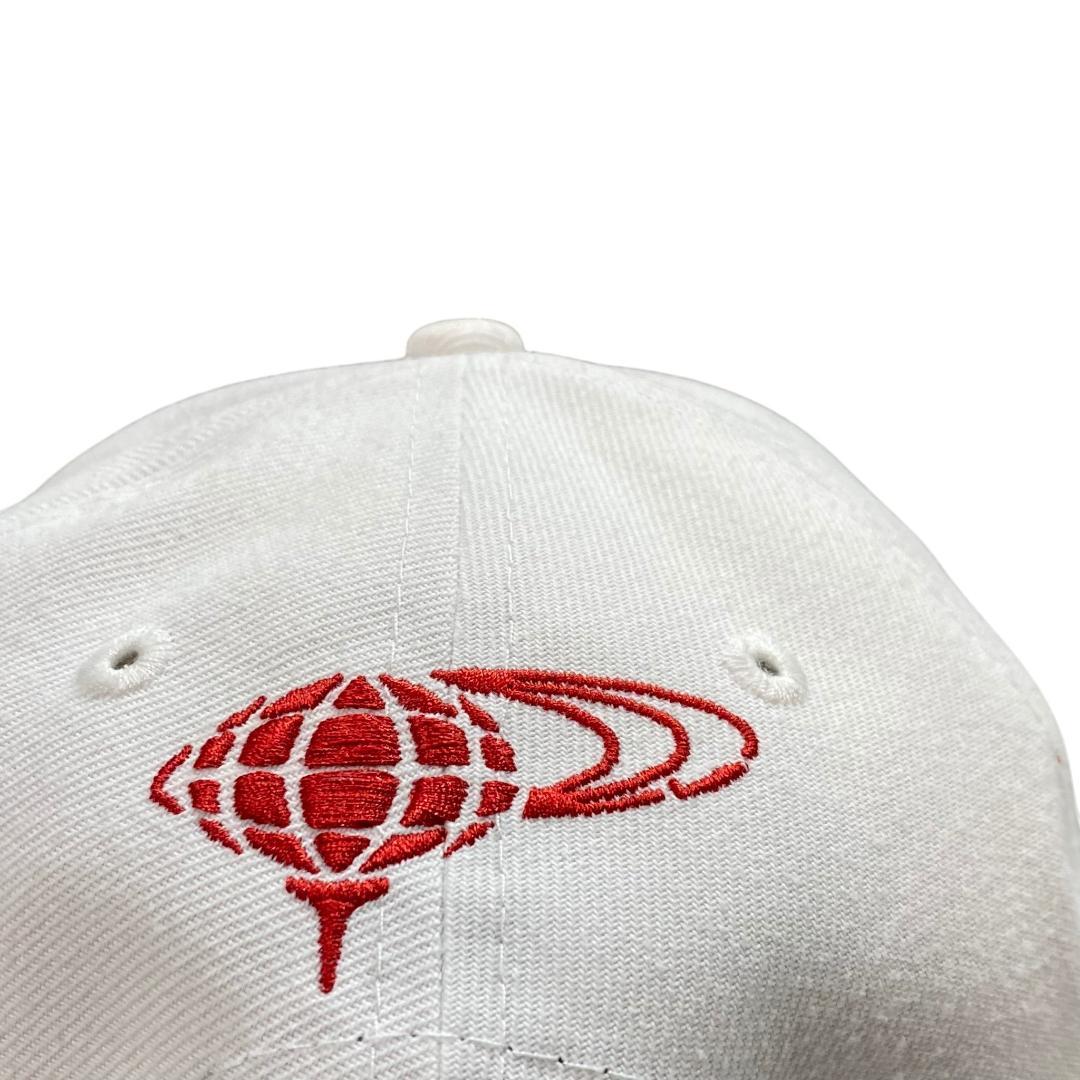 BEAMS GOLF ビームス ゴルフ フラットバイザー キャップ ホワイト