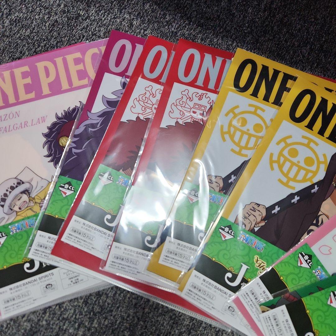 ONE PIECE ストロングハットクルー クリアファイル 12枚セット