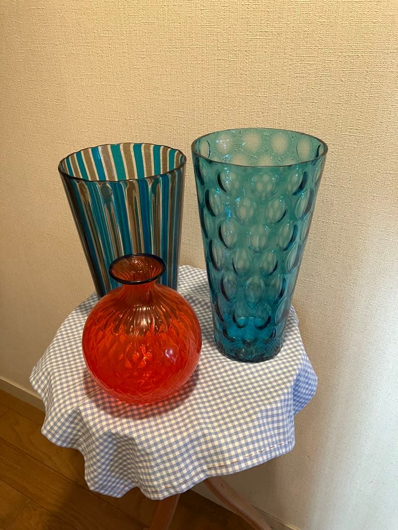 Bohemia Glass のフラワーベース