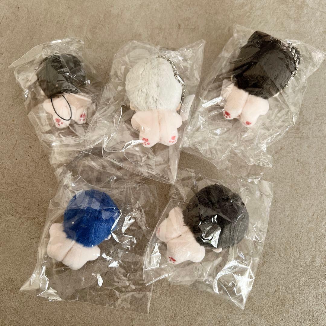 王一博 肖戦 5cm ぬいぐるみ 5体 新品 レア