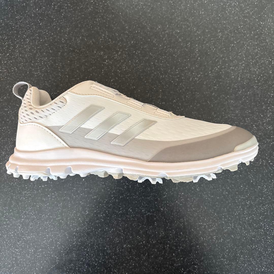 adidas BOA ゴルフシューズ ホワイト/グレー