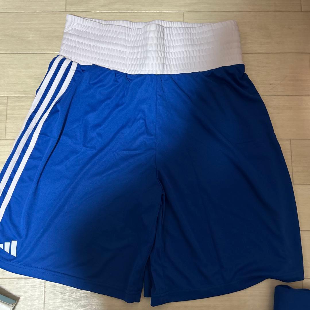 adidas ボクシングユニフォーム ショートパンツセット