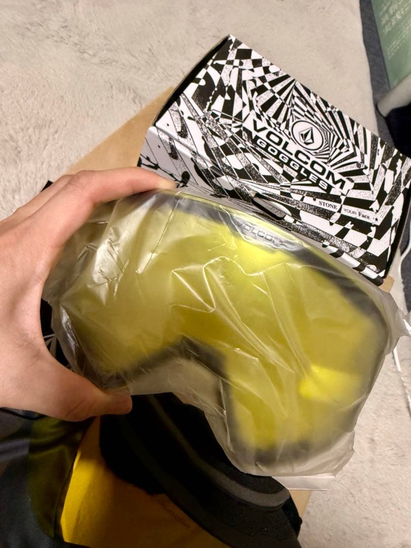 VOLCOM ゴーグル アジアンフィット ボーナスレンズ マグネット