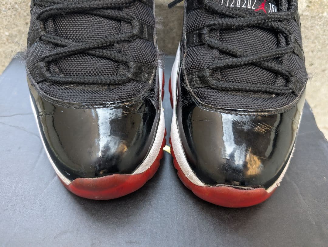 シューズ(男性用) aj11 bred low 27cm jordan11