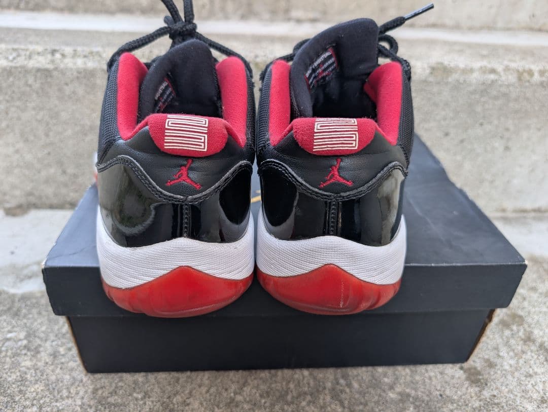 シューズ(男性用) aj11 bred low 27cm jordan11