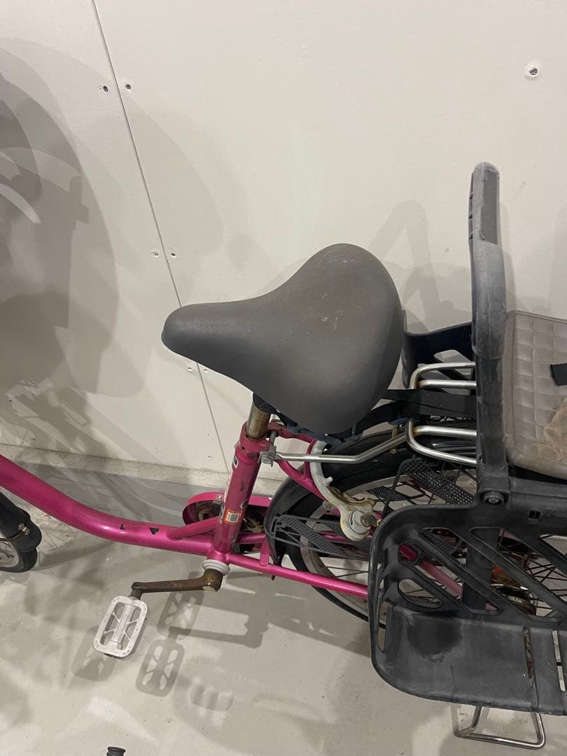 子供乗せ　「大阪府」中古非電動自転車3人乗り対応26インチ　⭐︎