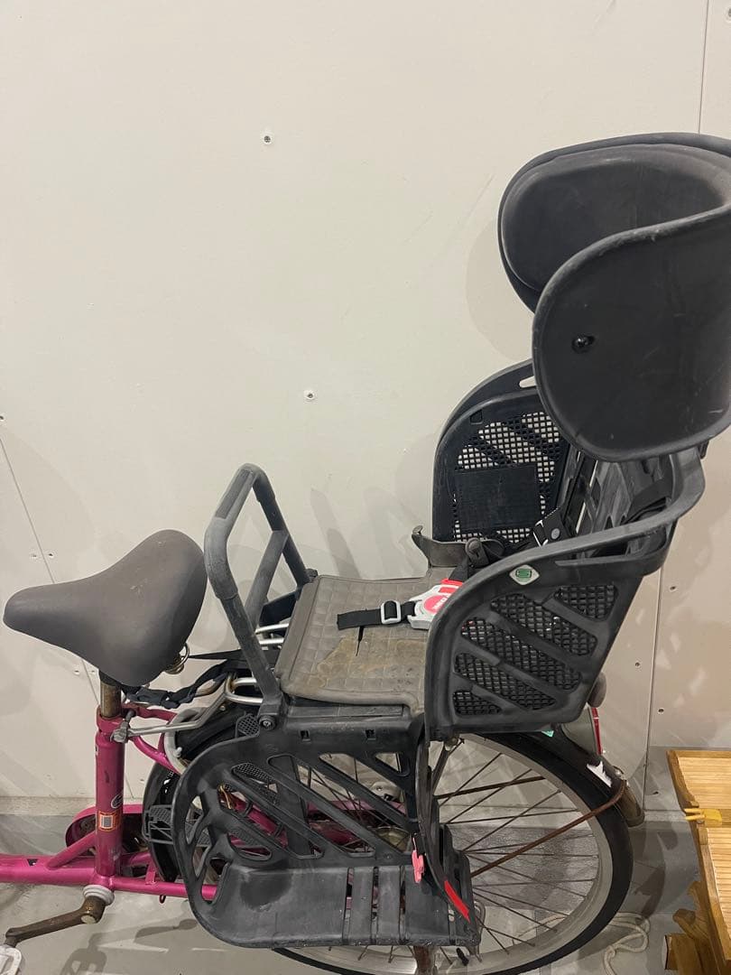 子供乗せ　「大阪府」中古非電動自転車3人乗り対応26インチ　⭐︎