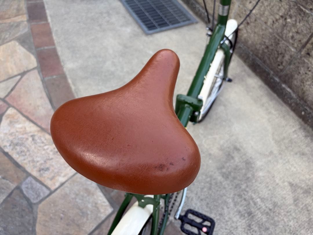 simple style 折りたたみ自転車 グリーン