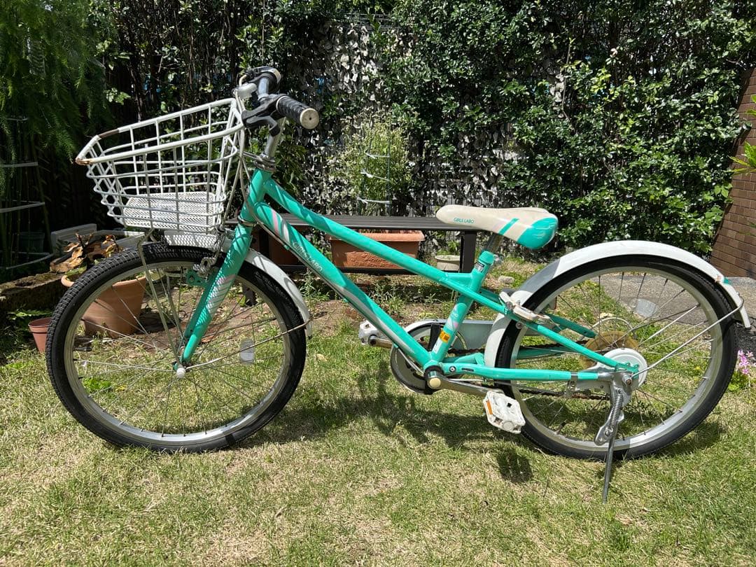 あさひ　ガールズ ラボ スポーティー22インチ　シマノ6段　ミントグリーン