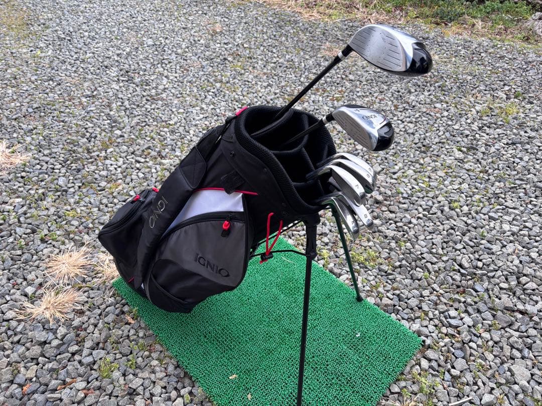 IGNIO クラブセット 1・5W 7I～9I・PW・SW(R)　PT