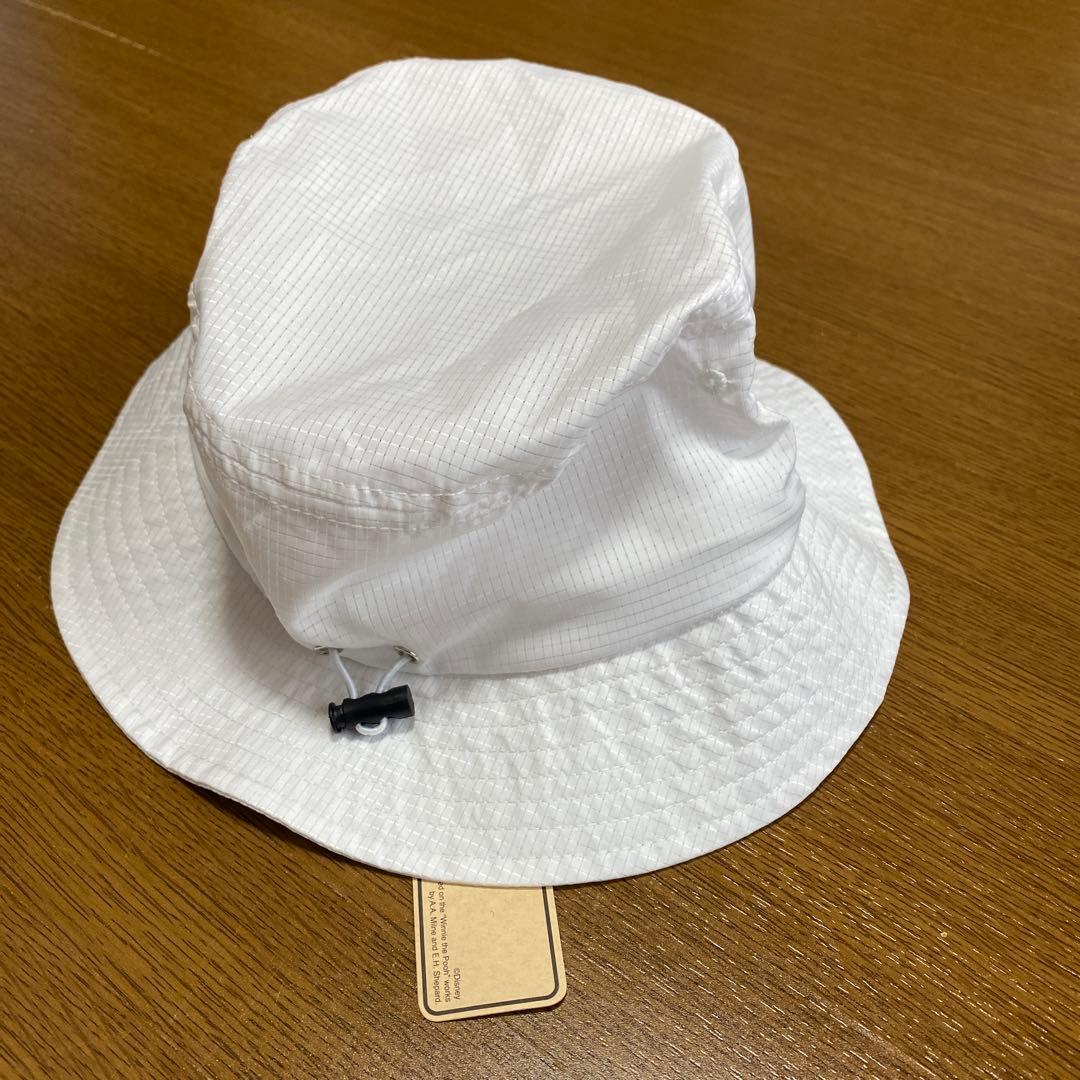 ビームス　ゴルフ　バケットハット　白　プーさん　春夏　メッシュ　レディース　新品