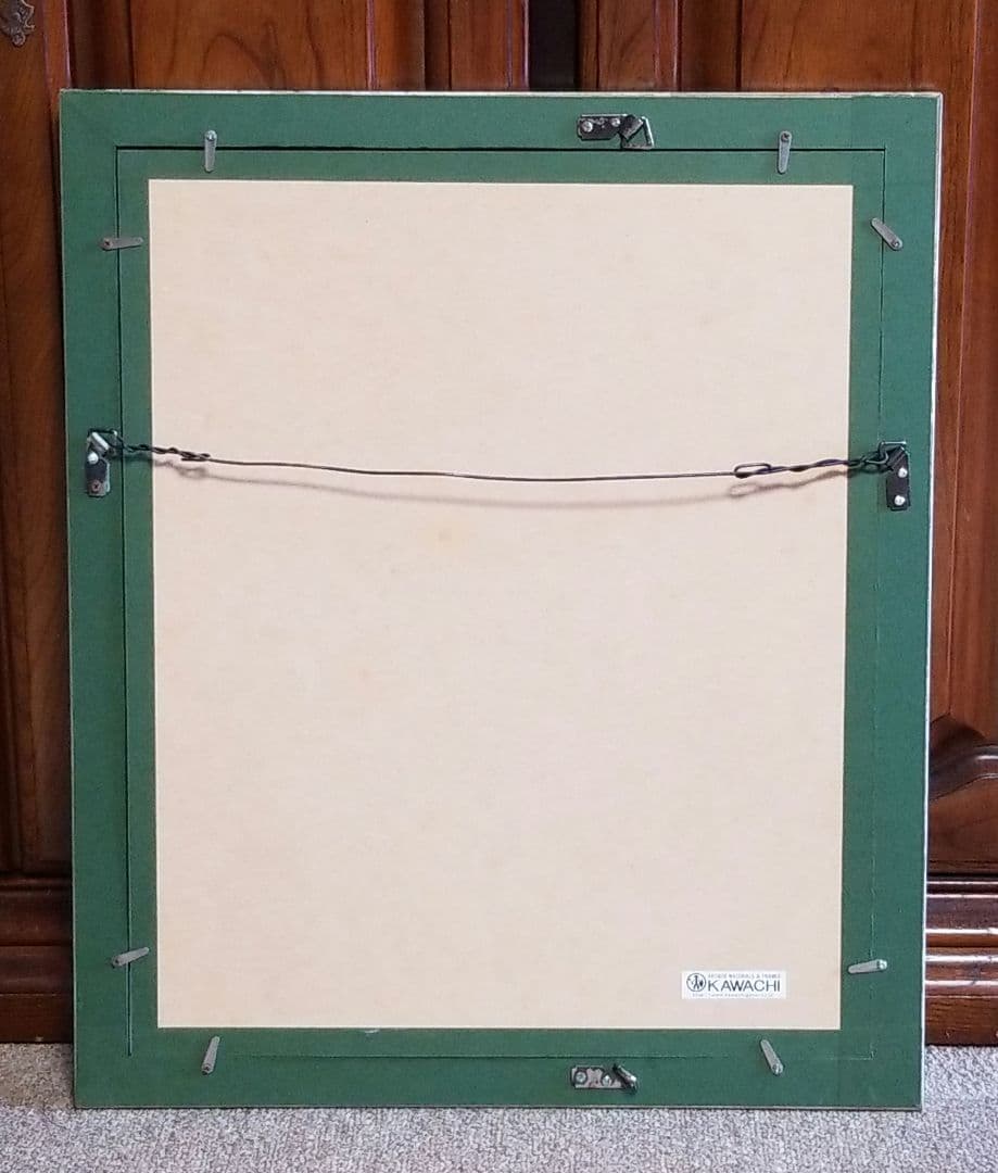 水彩画 美術品 花 PARIS 2005