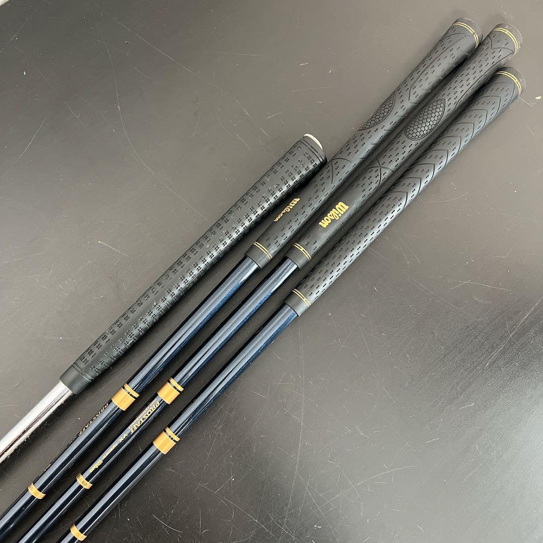 ウィルソン PROSTAFF 初心者用 ゴルフクラブセット 8本組キャディバッグ