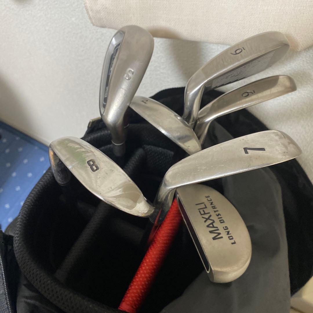 【とらら】SRIXON スリクソンキャディバッグ＆アイアンセット
