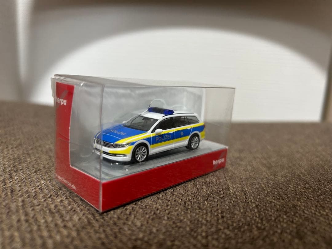 herpa 1/87 ドイツ警察車両ミニカー 3台セット