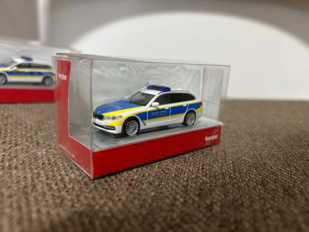 herpa 1/87 ドイツ警察車両ミニカー 3台セット
