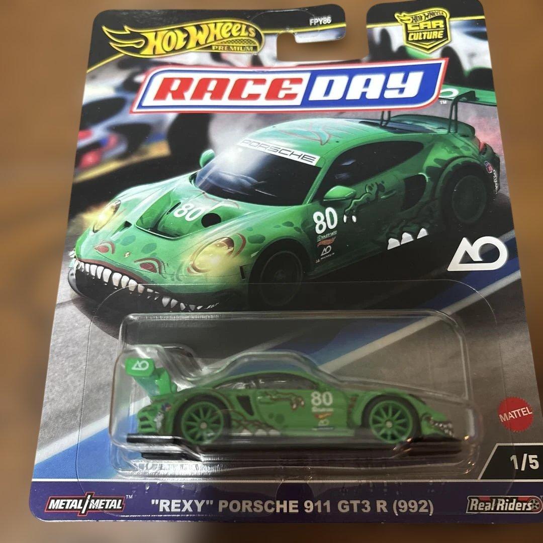 ホットウィール ポルシェ　フェラーリ　スカイラインR34 RWB REXY