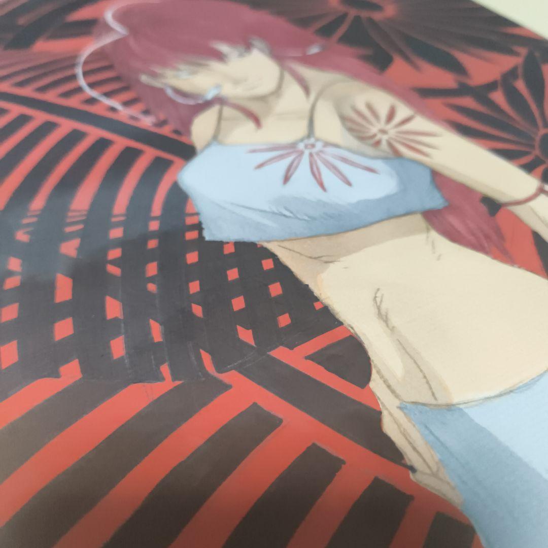 1997年 コザキ ユースケ 先生 直筆サイン入り直筆イラスト 色紙【激レア】