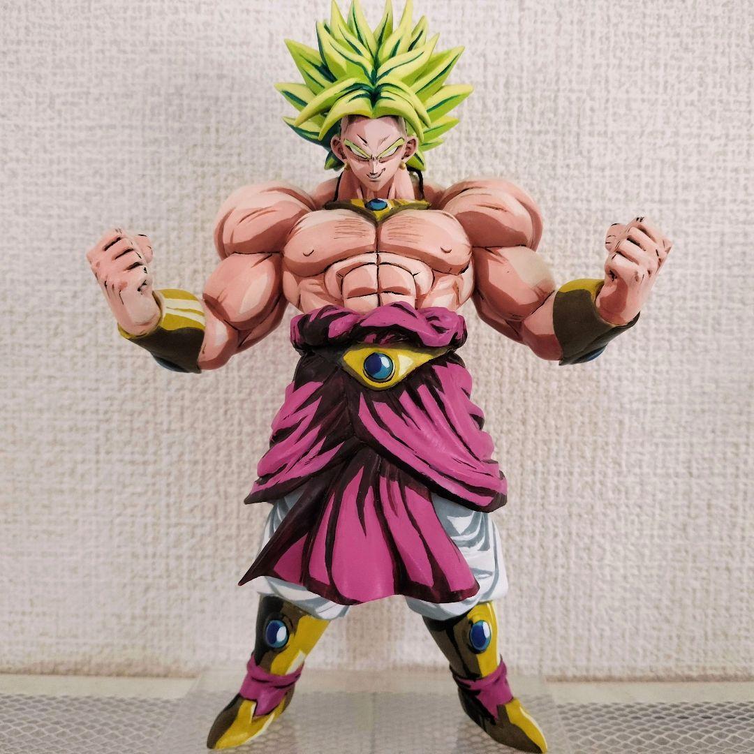ドラゴンボールZ　超サイヤ人ブロリー　二次元彩色　リペイントフィギュア　2D