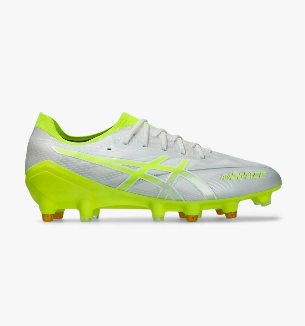 asics メナス 5 ハイブリッド　白×セーフティイエロー新品未使用27cm