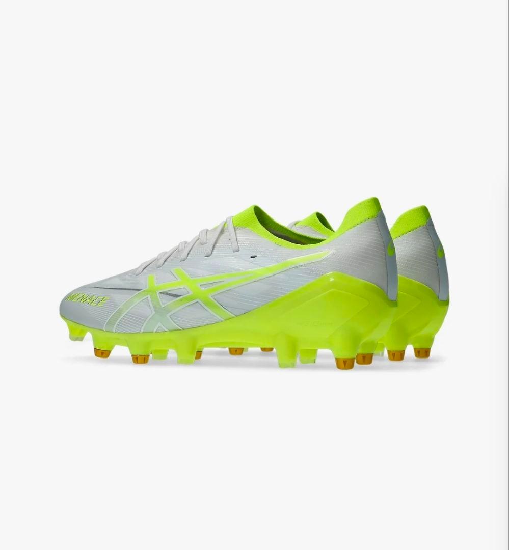 asics メナス 5 ハイブリッド　白×セーフティイエロー新品未使用27cm