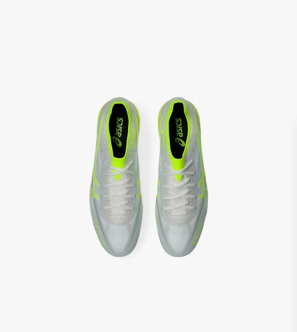 asics メナス 5 ハイブリッド　白×セーフティイエロー新品未使用27cm