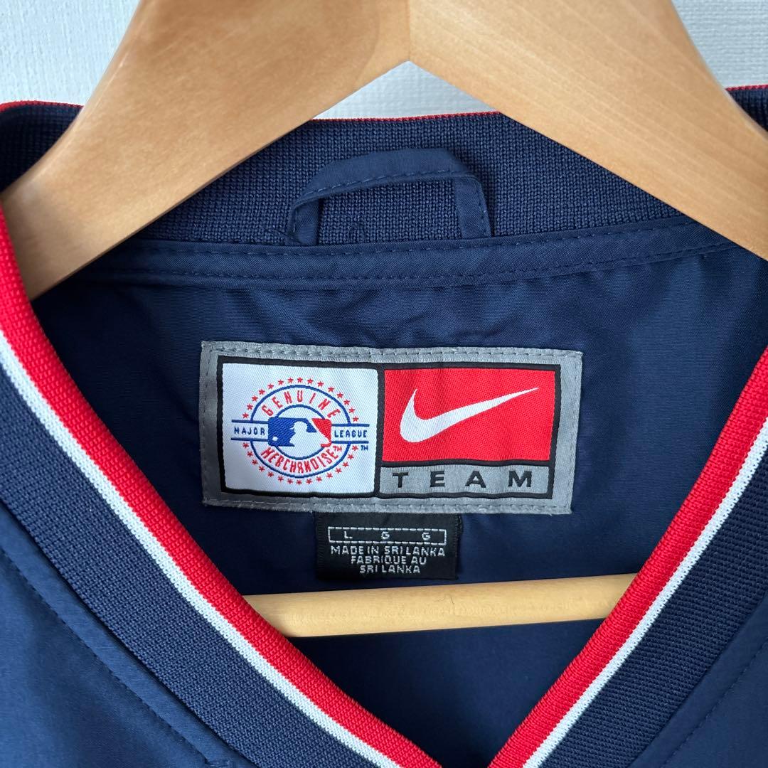 美品 NIKE RED SOX ナイキ レッドソックス プルオーバージャケット
