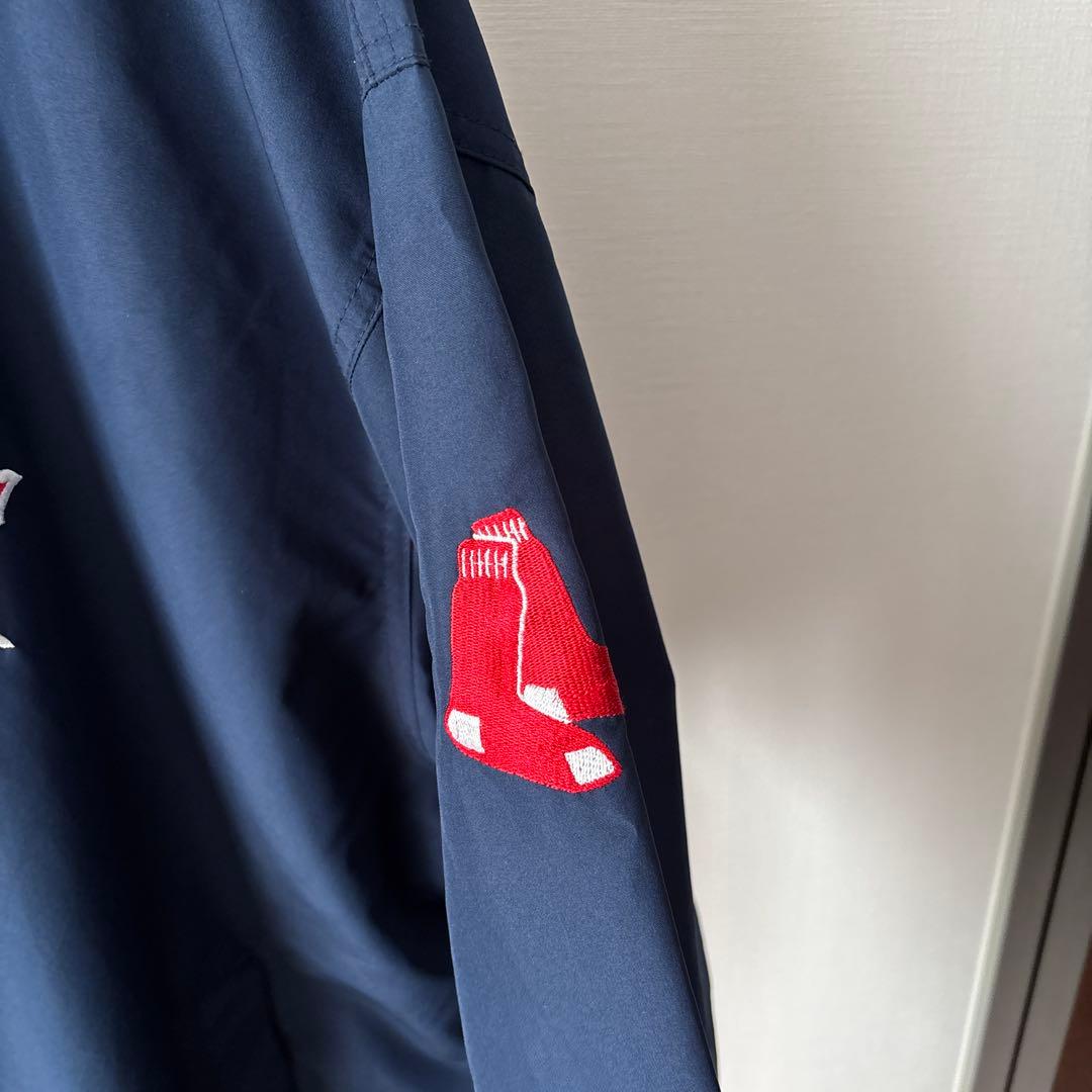 美品 NIKE RED SOX ナイキ レッドソックス プルオーバージャケット