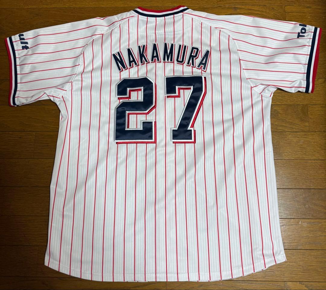【美品】東京ヤクルトスワローズ 中村悠平 27 ユニフォーム