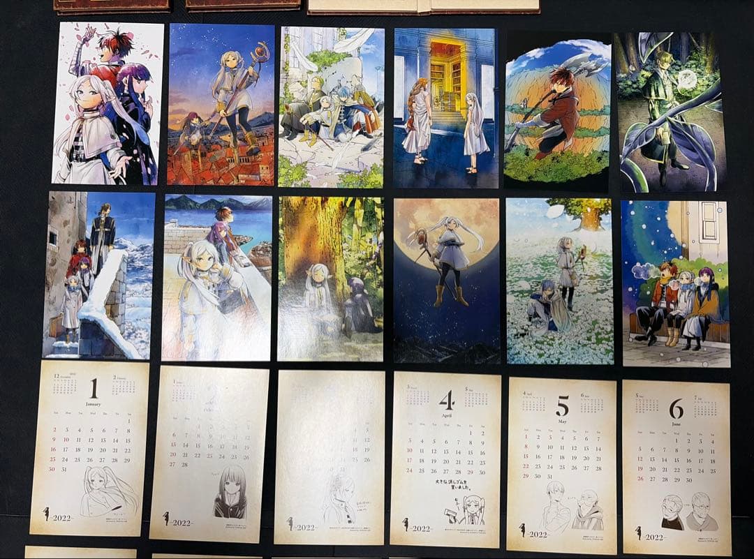 杏*様 【新品】葬送のフリーレン 6巻 特装版 カレンダー 38個セット 魔導書