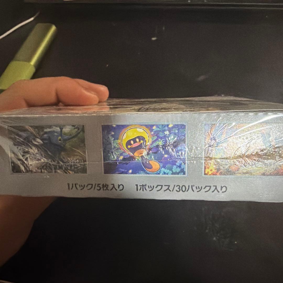 ポケモンカード Box クレイバースト　黒炎の支配者　シャイニートレジャーex