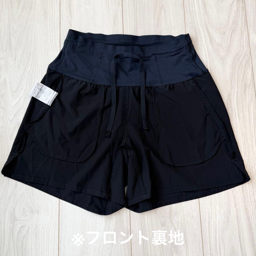 【美品/THE NORTH FACE】 ランニングショーツ黒レディースM