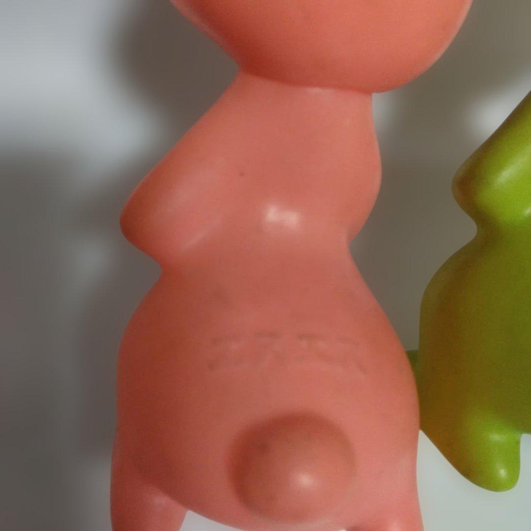 昭和 レトロ エスエス製薬 ピョンちゃん ソフビ 3代目 非売品 セット