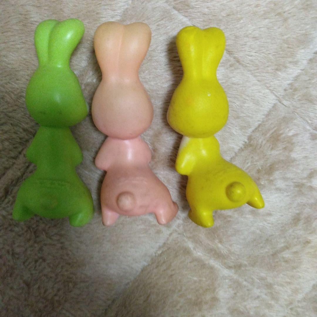 昭和 レトロ エスエス製薬 ピョンちゃん ソフビ 3代目 非売品 セット
