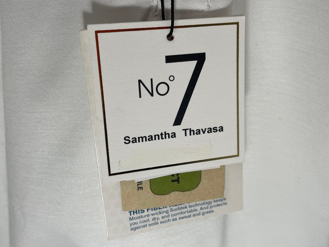 Samantha Thavasa No.7 ポロシャツ ホワイト