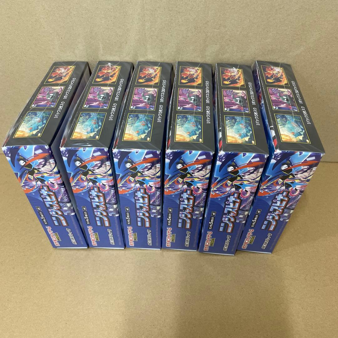 ポケモンカードゲーム ニンジャスピナー　6BOX 新品未開封　シュリンク付