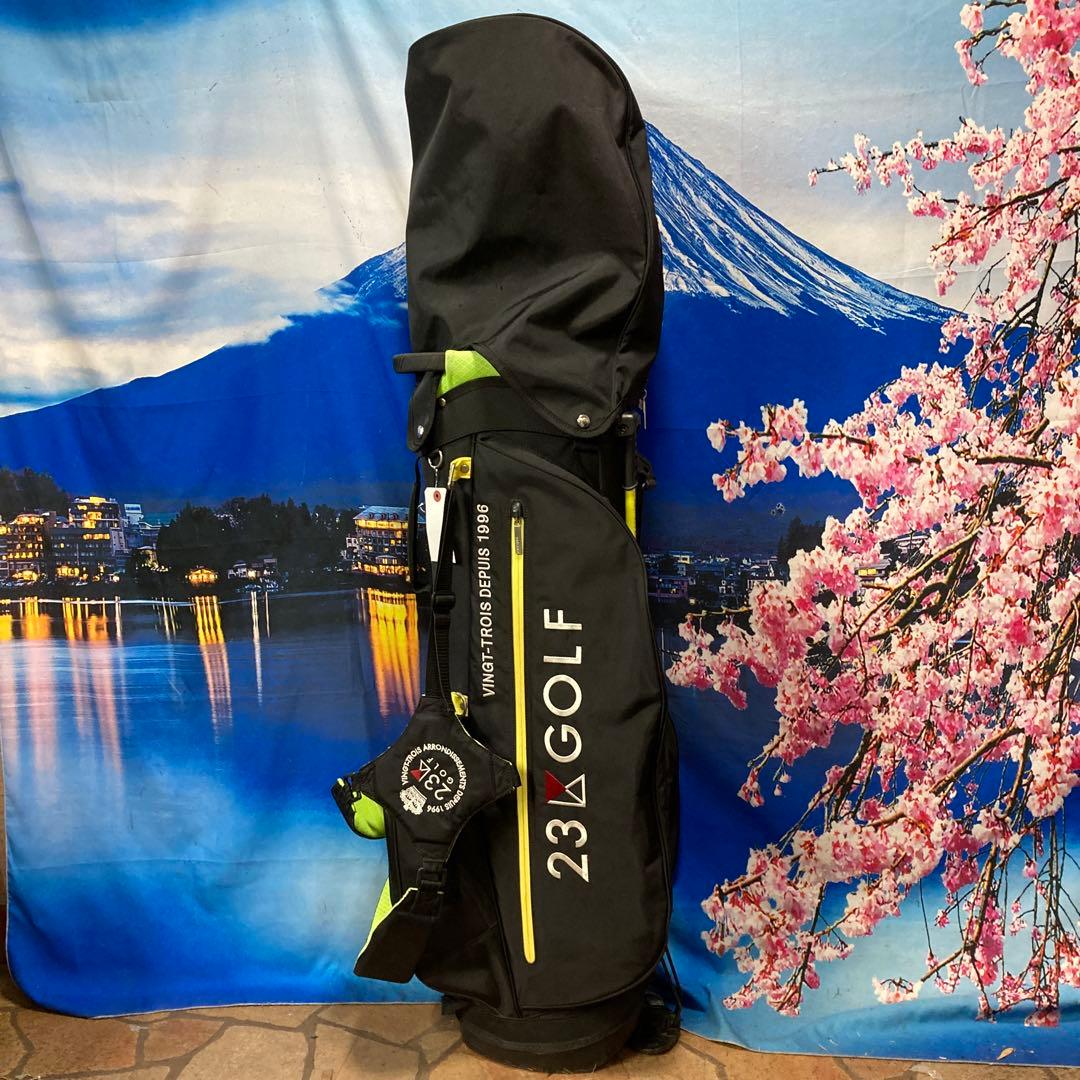 寶BU-1075 23区GOLF キャディバッグ 内径22㎝ 重量2.9㎏