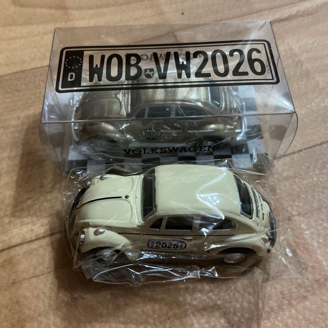 VWビートル　スチールコンテナ　限定　2025 2026 缶　ミニカー　4点