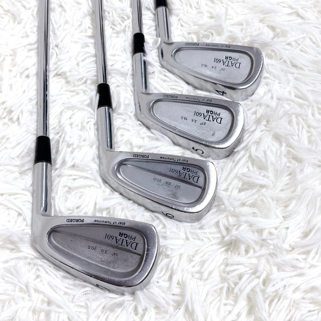 ✨名器✨PRGR DATA601 アイアンセット 8本 4-A スチールシャフト