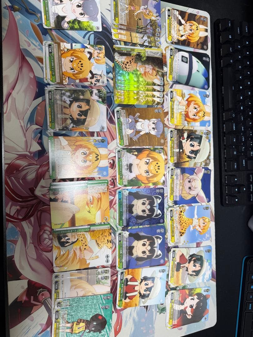 ヴァイスシュヴァルツ けものフレンズ　RR以下TD4コン
