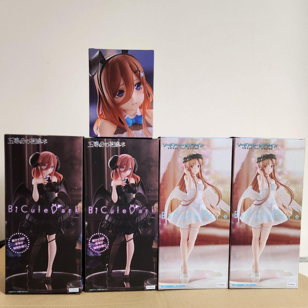 【新品未開封】五等分の花嫁 三玖 ソードアート・オンライン アスナ フィギュア