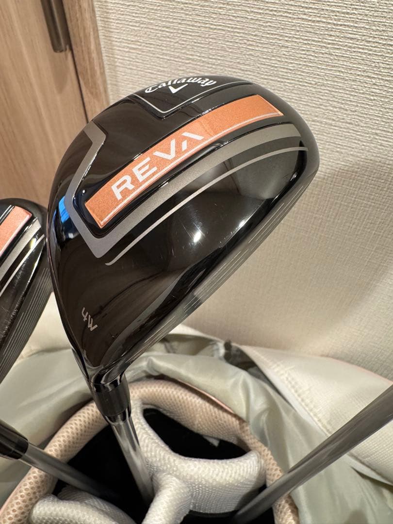 バック付き　キャロウェイ　レバ　初心者オススメ　レディースセット　FLEX L