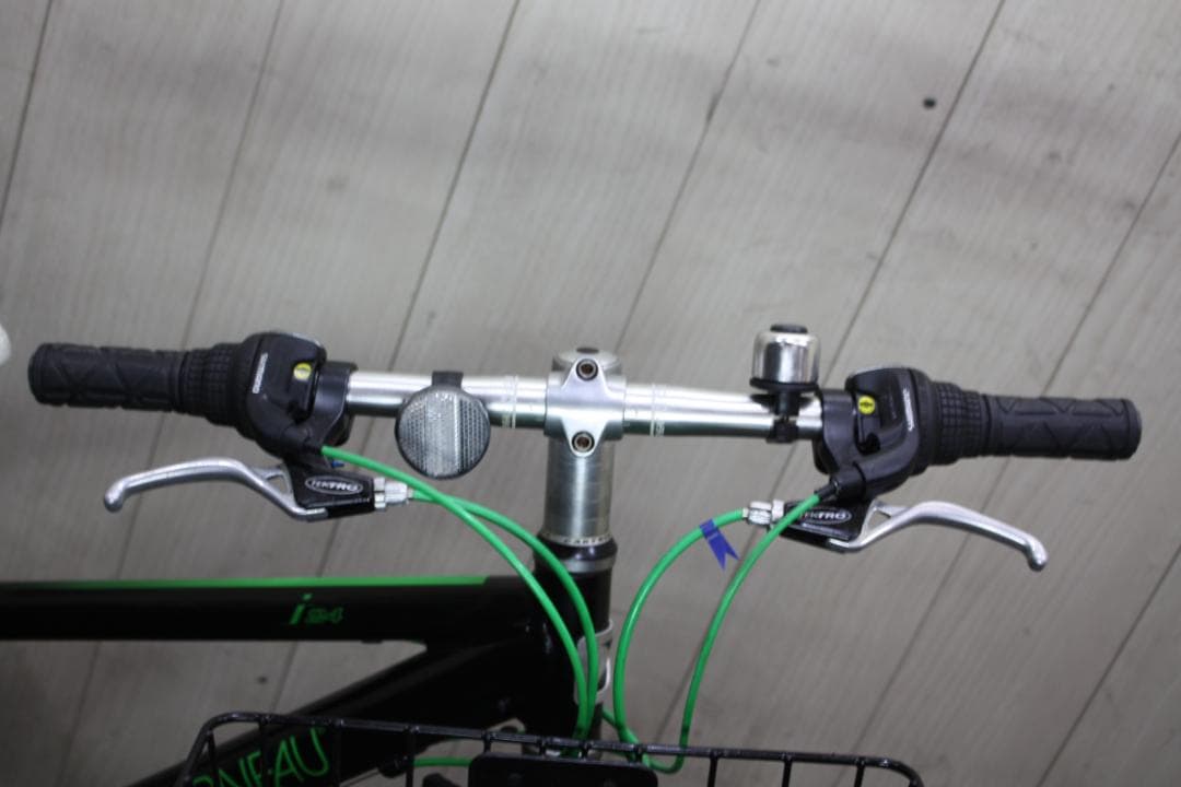 ルイガノ LGS-J24 24型 シマノ21速 300mm 本格子供用MTB 黒