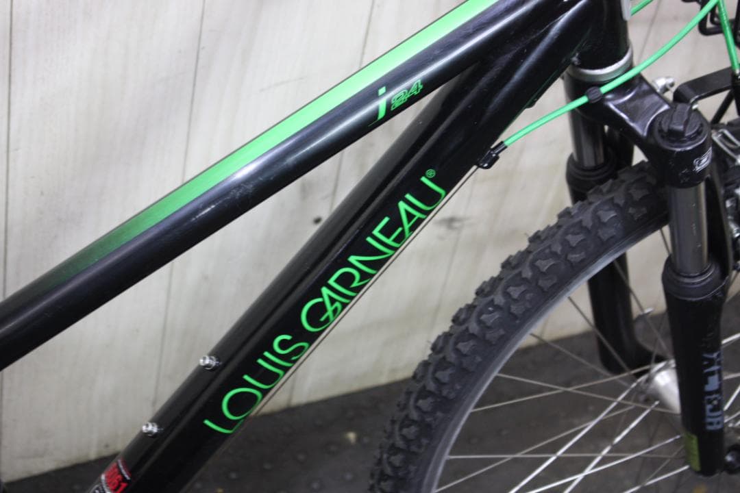 ルイガノ LGS-J24 24型 シマノ21速 300mm 本格子供用MTB 黒