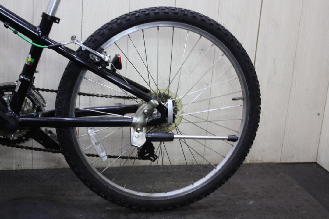 ルイガノ LGS-J24 24型 シマノ21速 300mm 本格子供用MTB 黒
