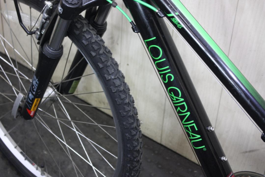 ルイガノ LGS-J24 24型 シマノ21速 300mm 本格子供用MTB 黒