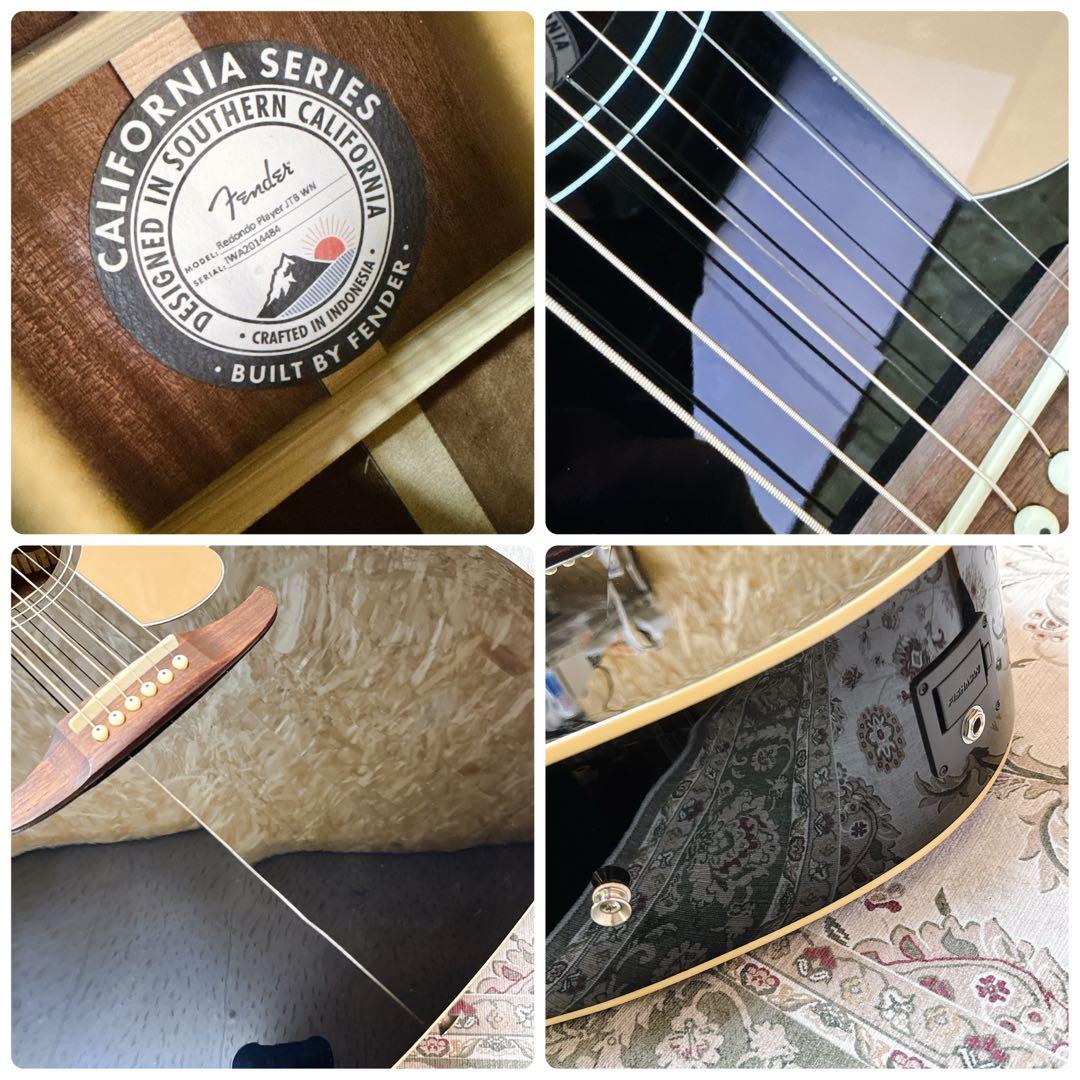 Fender Redondo エレアコ チューナー内蔵 フェンダー ブラック