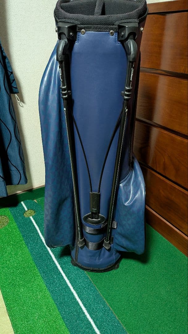 美品！Titleist ネイビー 限定品:軽量スタンドキャディバッグ