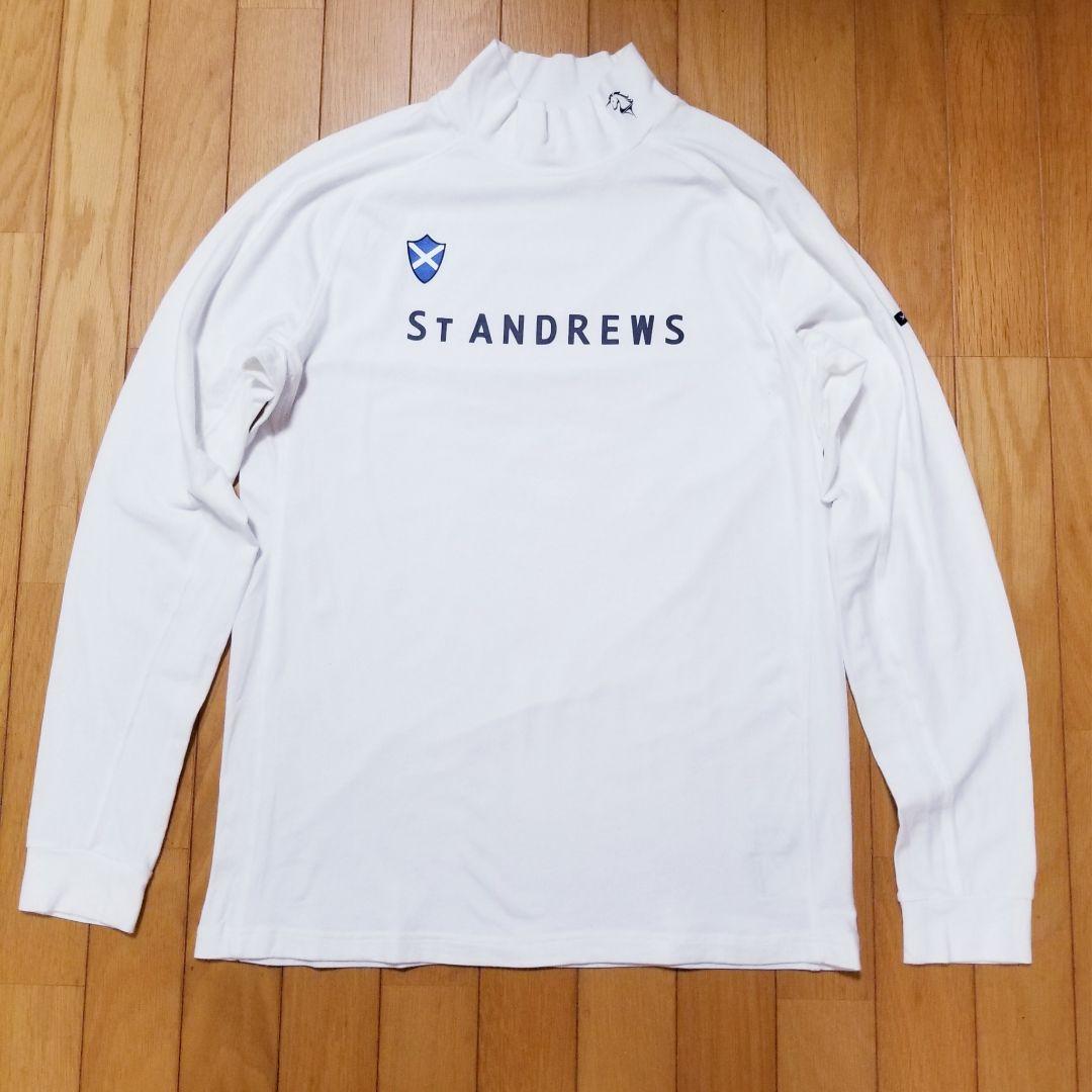 St ANDREWS　セント・アンドリュース ハイネック長袖シャツ